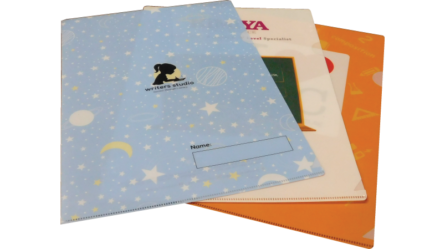 Plastic L-Shape Folders 1