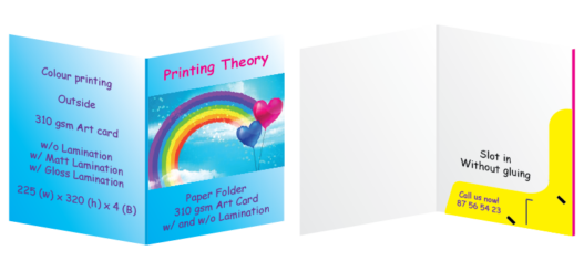 Paper Folders (Slot-in) one side