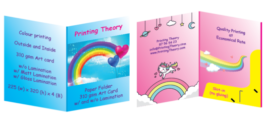 Paper Folders (Slot-in) two sides