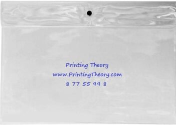 Plastic Button Folders